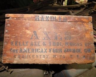 Old Kelly Axe Crate
