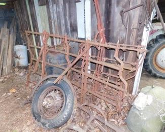 Drag Harrows/Old Wire Wheels