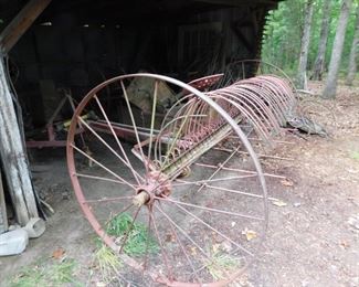 Old Hay Rake