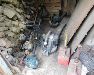 Blowers and Weedeaters