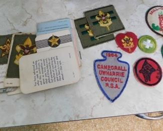 1960's Uwharrie Council Boy Scout Grouping(OA)