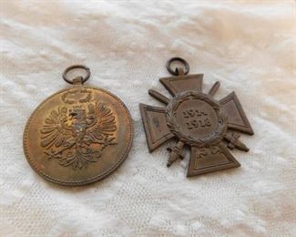 WW1 German Service Medals