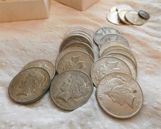 Peace Silver Dollars