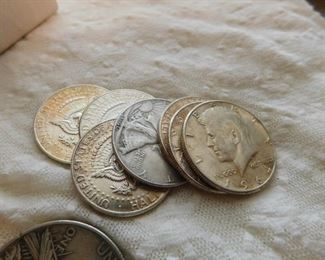 Kennedy Silver Half Dollars
