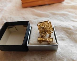 Boy Scout One Year Pin