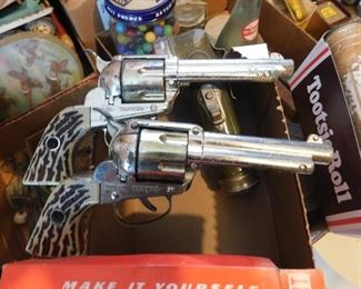 Pair of Mattel Fanner 50's Cap Guns