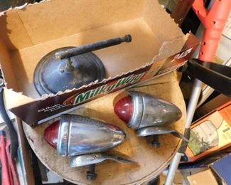 Old Harley Davidson Mirror and Lights?