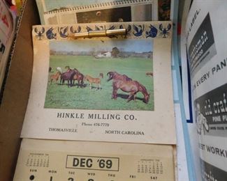 Hinkle Milling Calendar