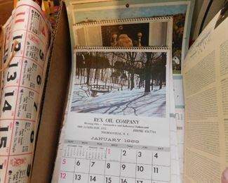 1969 Rex Oil Company Calendar