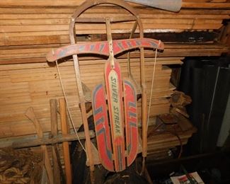 Old Silver Streak Sled