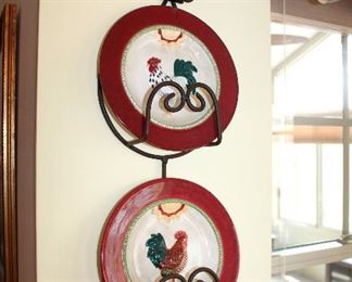 Rooster plates