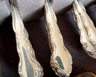 1881 Rogers / Oneida "Flirtation" silverplate flatware - service for 12