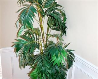 Large silk plant