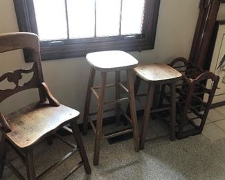 Stools, and chairs
