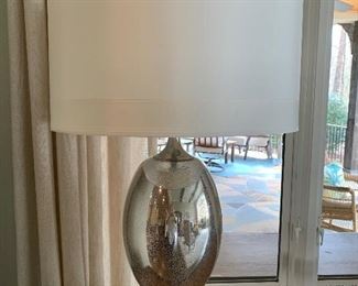 There are a pair of these mirrored lamps