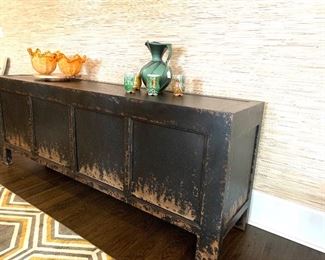 7’6” rustic credenza by Archive Home Century