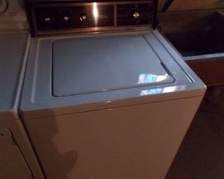 top mount washer