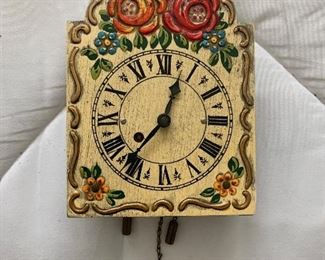 vintage clock, $15