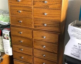 Cabinets - these break up into 8 drawers per set