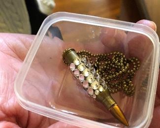 Bullet necklace