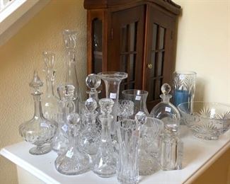 Crystal and charming french shelf