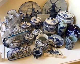 Blue and White china - Delft