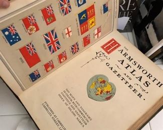 Harmsworth Atlas and Gazetteer - pre WW2