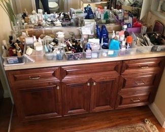 loads of cosmetics - lotions perfumes!