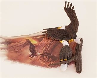 The majestic eagle...soaring high, on your wall.