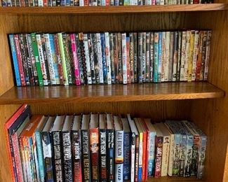 DVDs and books