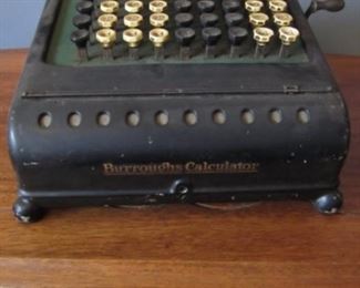 Early Burroughs Calculator.