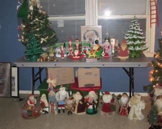 A small sampling of the Christmas decorations included in the sale.