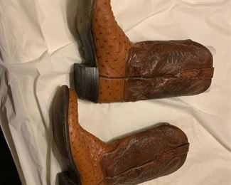 Lucchesse Ostrich boots
