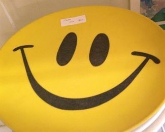 Put on your happy face and come to the Divide & Conquer estate sale!