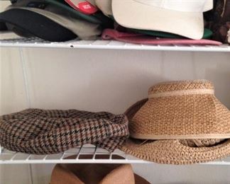 Selection of hats