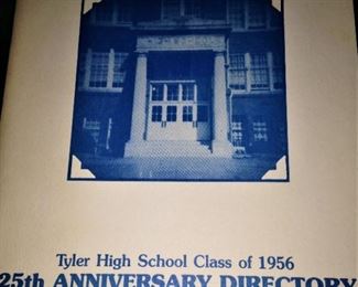 Tyler High School Class of 1956 - 25th Anniversary Directory