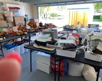 Garage is loaded and we have a shed