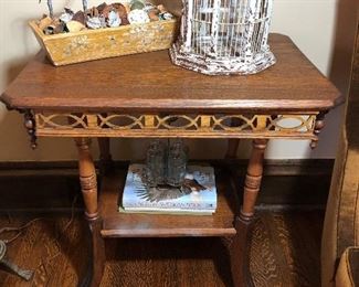   $165 Antique Oak Parlor Table
