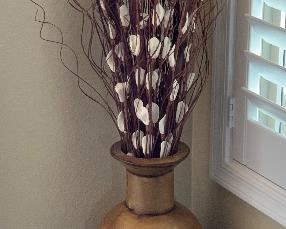 Floor Vase Branch Decor		
