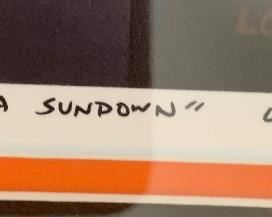 *Signed* Arizona Sundown Lopez Print		
