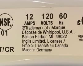 Maytag 27in 4.5 Cu Ft 4000 Series Washer Machine Washer w/ pedestal drawer MHWE450WW01	52.25x27x30in	HxWxD
