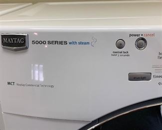 Maytag 5000 Series Electric Dryer w/ Steam MEDE500VW1	52.25x27x30in	HxWxD
