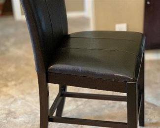 Single Faux Leather Chair		
