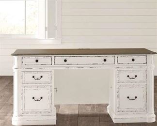 Birch Lane Heritage Salinas Solid Wood Executive Desk