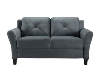 Winston Porter Liston Tufted Back Loveseat