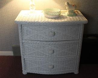 Wicker Dresser Very Nice