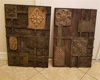 Metal Wall Art 22" X 33"