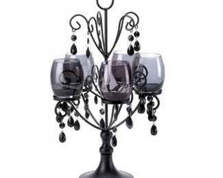 Midnight Elegance Candleabras