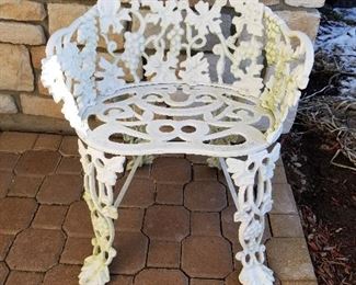 Wrought Iron garden seat