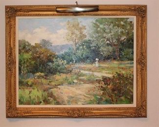 Original, signed paintings